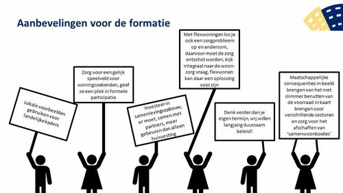 aanbevelingen formatie