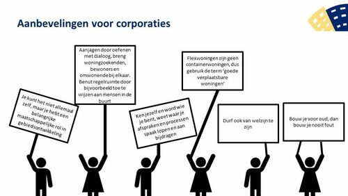 aanbevelingen corporaties